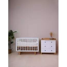 Кроватка Rant Bamboo маятник Cloud white