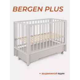 Кроватка Rant Bergen Plus маятник Crystal Beige