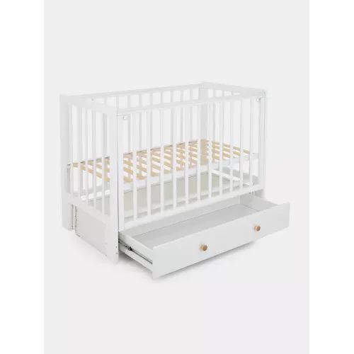Кроватка Rant Indy Box маятник Cloud White