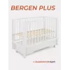 Кроватка Rant Bergen Plus маятник Cloud white