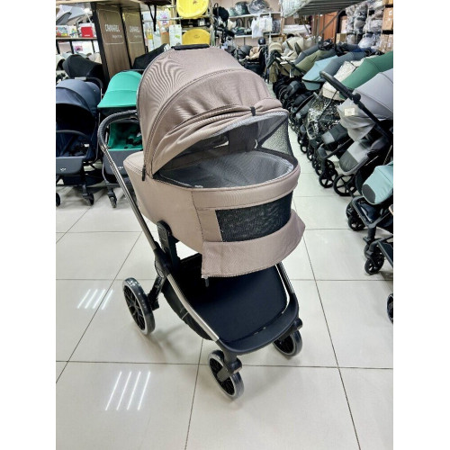 Модульная коляска 3в1 Luxmom 888X коричневый