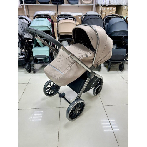 Модульная коляска 3в1 Luxmom 888X коричневый