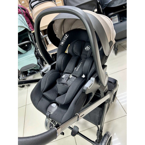 Модульная коляска 3в1 Luxmom 888X коричневый