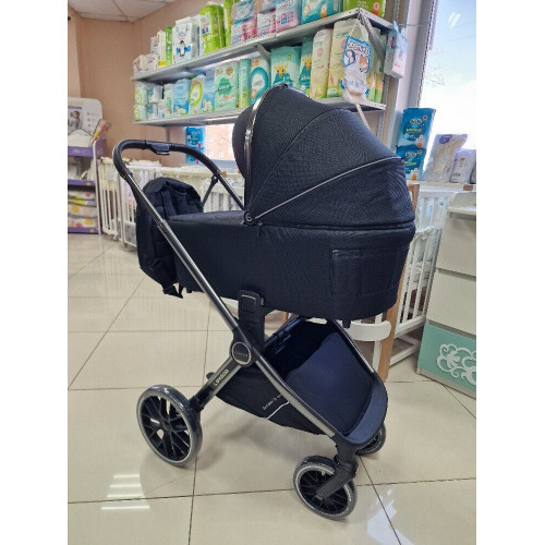 Коляска модульная 3 в 1 Luxmom 888 черный