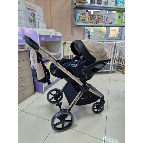 Модульная коляска 3в1 Luxmom FIMOS 999 бежевый