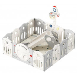 Манеж UNIX Kids SUPREME Space 200x200 Grey