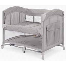 Детский манеж кровать Happy baby Wilson gray