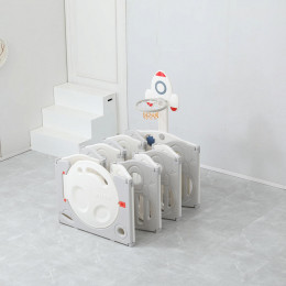 Манеж UNIX Kids SUPREME Space 200x200 Grey