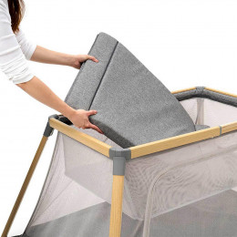 Манеж-кровать Tutti Bambini CoZee Go Oak/Charcoal