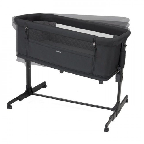 Манеж-кровать Espiro Cloud 3 в 1 10 Black Shadow