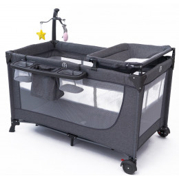 Детский манеж Tomix Lullaby Lux Grey
