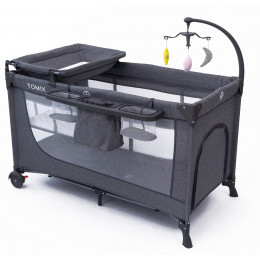 Детский манеж Tomix Lullaby Lux Grey
