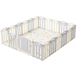 Манеж UNIX Kids Ocean 225x188 см Grey