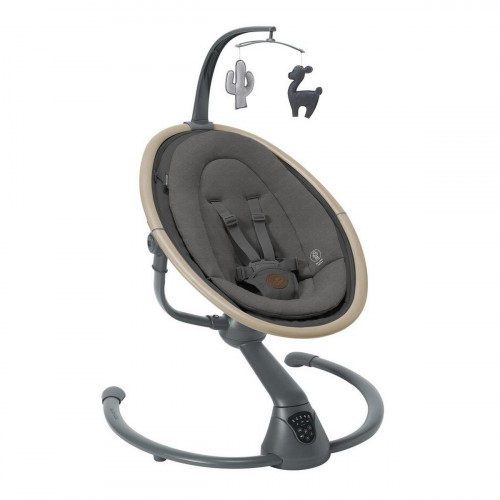 Maxi-Cosi Шезлонг-качалка CASSIA SWG Beyond Graphite ECO/графитовый