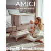 Колыбель приставная Sweet Baby Amici бежевая /бук