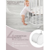Кровать детская 5 в1 Sweet Baby Arte белый/заяц