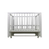 Детская кроватка Sweet Baby с маятником Vittoria Pro белая