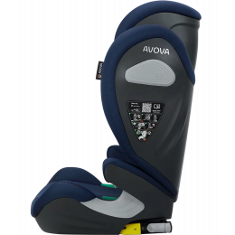 Автокресло AVOVA Sora Fix Sky Grey, светло-серый