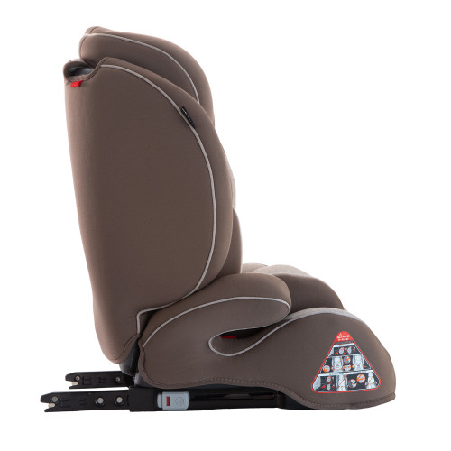 Автокресло WINNER ISOFIX, YB706B, группа 1+2+3 (9-36 кг), (Indigo) (упак.2 шт.) (бежевый-коричневый )