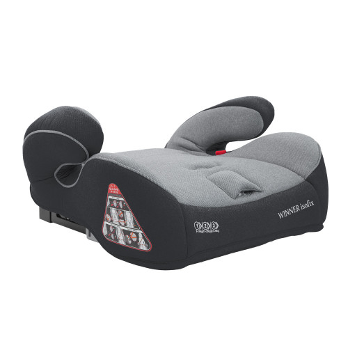 Автокресло WINNER ISOFIX, YB706B, группа 1+2+3 (9-36 кг), (Indigo) (упак.2 шт.) (т.серый-св.серый)
