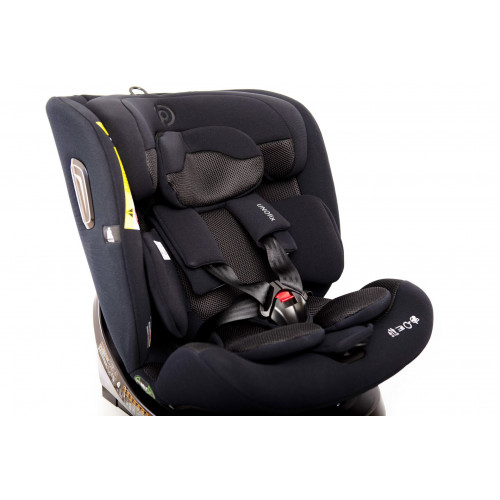 Купить автокресло Peppy Unofix 0-36 кг, в цвете Black (40-150 см)