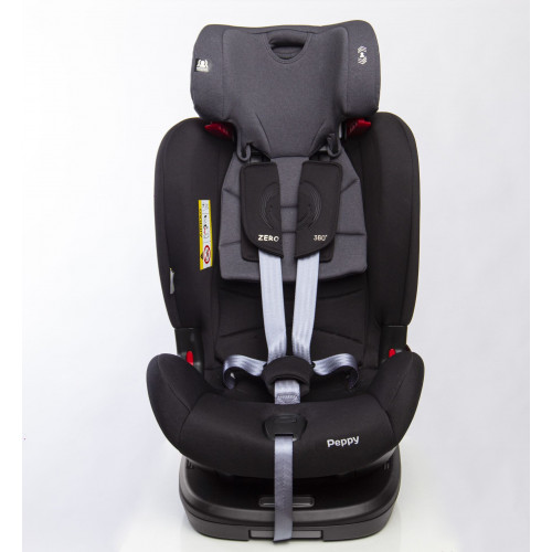 Купить автокресло Peppy Zero 0-36 кг, в цвете Black/Grey