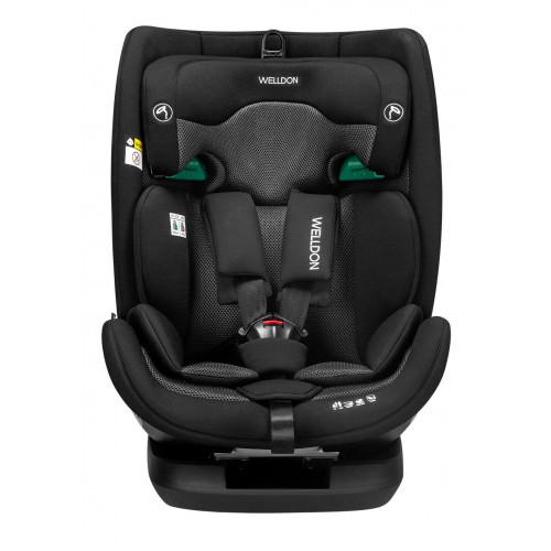 Автокресло Welldon Encore pro i-Size, в цвете Ebony (76-150 см)