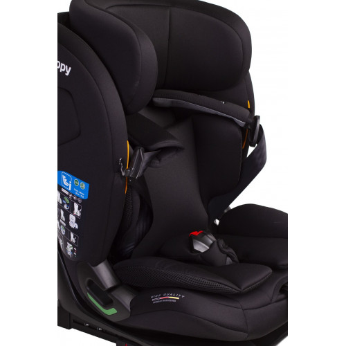 Купить автокресло Peppy Lambo 9-36 кг, в цвете Black (76-150 см)