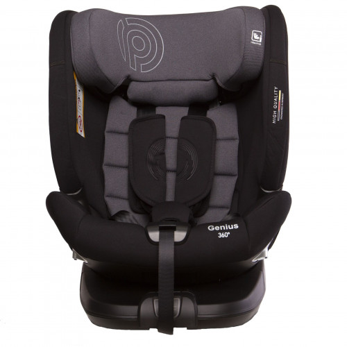 Купить детское автокресло Peppy Genius 0-36 кг, в цвете Iron (40-150 см)