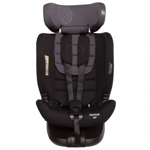 Купить детское автокресло Peppy Genius 0-36 кг, в цвете Iron (40-150 см)