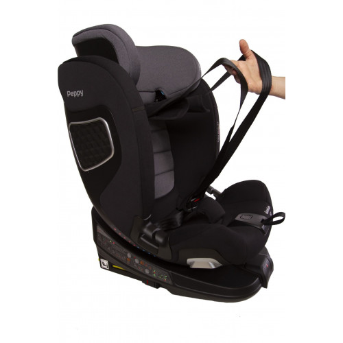 Купить детское автокресло Peppy Genius 0-36 кг, в цвете Iron (40-150 см)