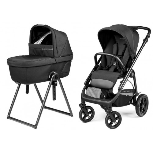 Коляска Peg Perego Veloce TC New Belvedere 2 в 1 True Black