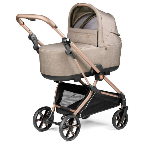 Коляска 3 в 1 Peg Perego Vivace Flex Lounge, Mon Amour (Светло-коричневый)