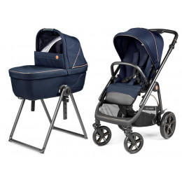 Коляска Peg Perego Veloce TC New Belvedere 2 в 1 Blue Shine