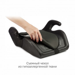 Бустер МЯКИШ, гр. 3 (22-36кг)(упак.6 шт.)(Siger) (черный)