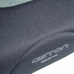 Автокресло-бустер ASTON ISOFIX, группа 3 (22-36 кг), (BEST BABY) (упак.6 шт.) (серый-зеленый)