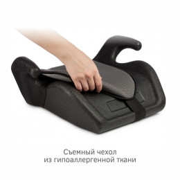 Бустер МЯКИШ, гр. 3 (22-36кг)(упак.6 шт.)(Siger) (серый)