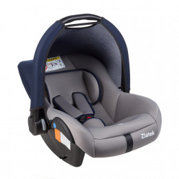 Автокресло COLIBRI NEW, гр. 0+ (0-13кг)(упак.3 шт.)(Zlatek) (серый сапфировый)