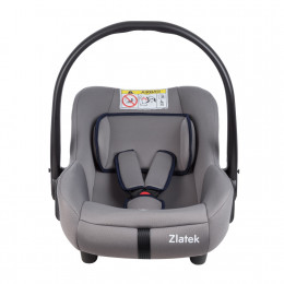Автокресло COLIBRI NEW, гр. 0+ (0-13кг)(упак.3 шт.)(Zlatek) (серый сапфировый)
