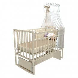 Кровать детская "Magico mini" (маят., от.пл. Кр1-03м) (слоновая кость)