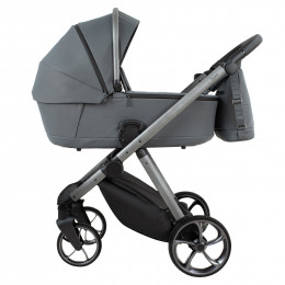 PITUSO Коляска 2 в1 Sole короб + прогулка Grey + Подарок