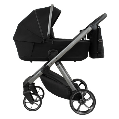 PITUSO Коляска 2 в1 Sole короб + прогулка Black + Подарок