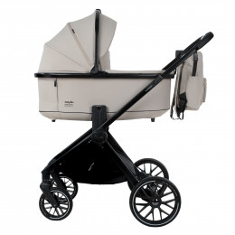 **PITUSO Коляска 2 в1 Mayla Plus короб+прогулка Beige/Black+Подарок