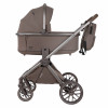 PITUSO Коляска 2 в1 Mayla Plus короб+прогулка Truffle/Truffle+Подарок