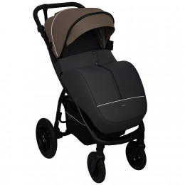 Коляска EPICA XL AIR с сумкой (2кол.(20,3см)2кол.(30,5см))(упак.1шт.)(Indigo (темно-бежевый-серый)