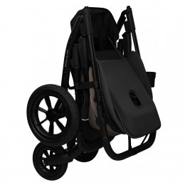 Коляска EPICA XL AIR с сумкой (2кол.(20,3см)2кол.(30,5см))(упак.1шт.)(Indigo (темно-бежевый-серый)