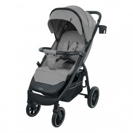 Коляска EPICA LUX S (2кол.(18см)2кол.(25см))(упак.1шт.)(INDIGO) (светло-серый)