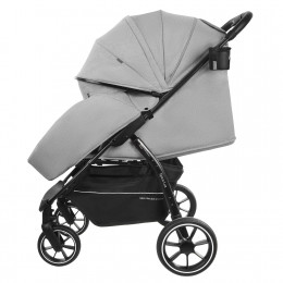 Коляска EPICA LUX S (2кол.(18см)2кол.(25см))(упак.1шт.)(INDIGO) (светло-серый)