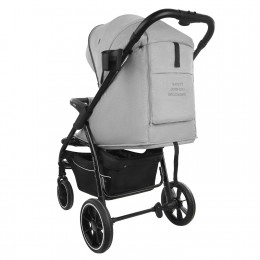 Коляска EPICA LUX S (2кол.(18см)2кол.(25см))(упак.1шт.)(INDIGO) (светло-серый)