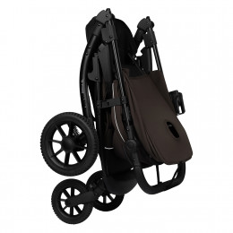 Коляска EPICA SL (2кол.(18см)2кол.(25см))(Indigo) (коричневый)